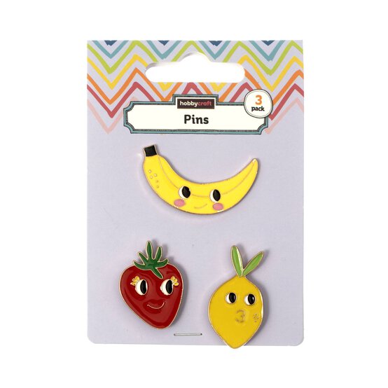 Fruit Pins 3 Pack  image number 4