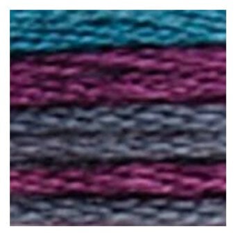 DMC Blue and Red Coloris Mouline Cotton Thread 8m (4514)