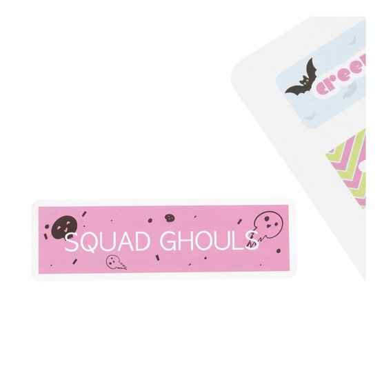 Halloween Sentiment Paper Stickers 4 Pack image number 3