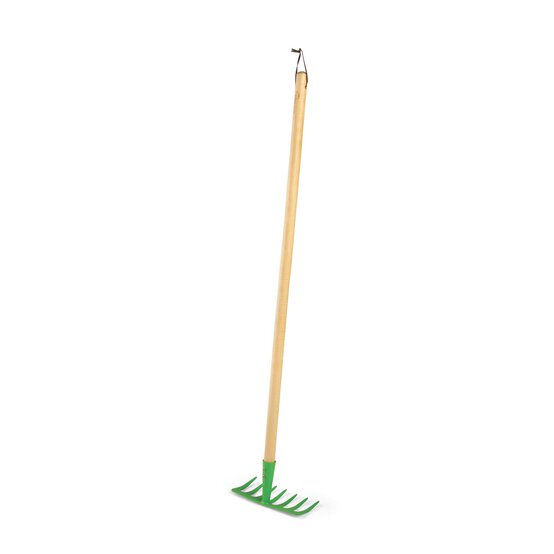 Bigjigs Long-Handled Soil Rake image number 1