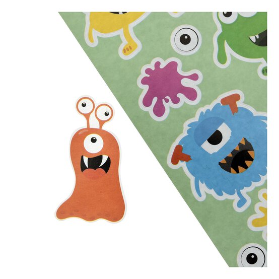Monster Party Sticker Sheets 4 Pack image number 3