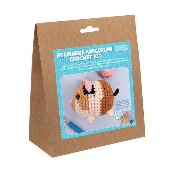 Trimits Beginner&rsquo;s Amigurumi Crochet Guinea Pig Kit image number 1