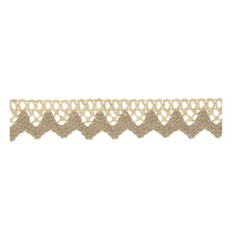 Linen Cotton 20mm Crochet Lace Trim by the Metre