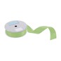 Trimits Green Double-Faced Satin Ribbon by the Metre 25mm image number 1