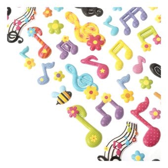 Music Puffy Stickers image number 3