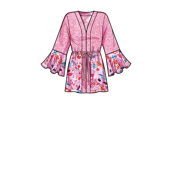 Simplicity Caftans and Wraps Sewing Pattern S9602 (6-14) image number 3