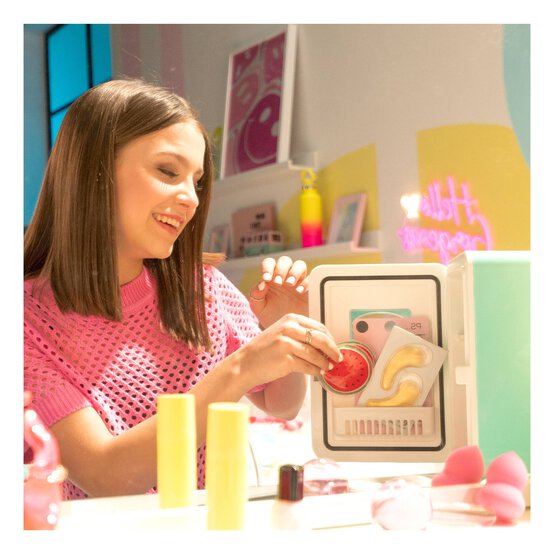 So Chill Teal Mini Fridge image number 2