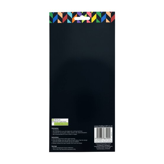 Daisy Cold Transfer Vinyl Sticker Sheet image number 5