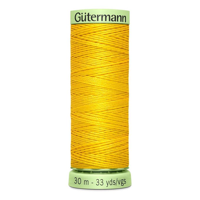 Gutermann Yellow Top Stitch Thread 30m (106) image number 1