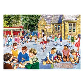 Gibsons School Days Jigsaw Puzzles 500 Pieces 4 Pack image number 5