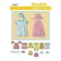 Simplicity Babies' Separates Sewing Pattern 1447 image number 1