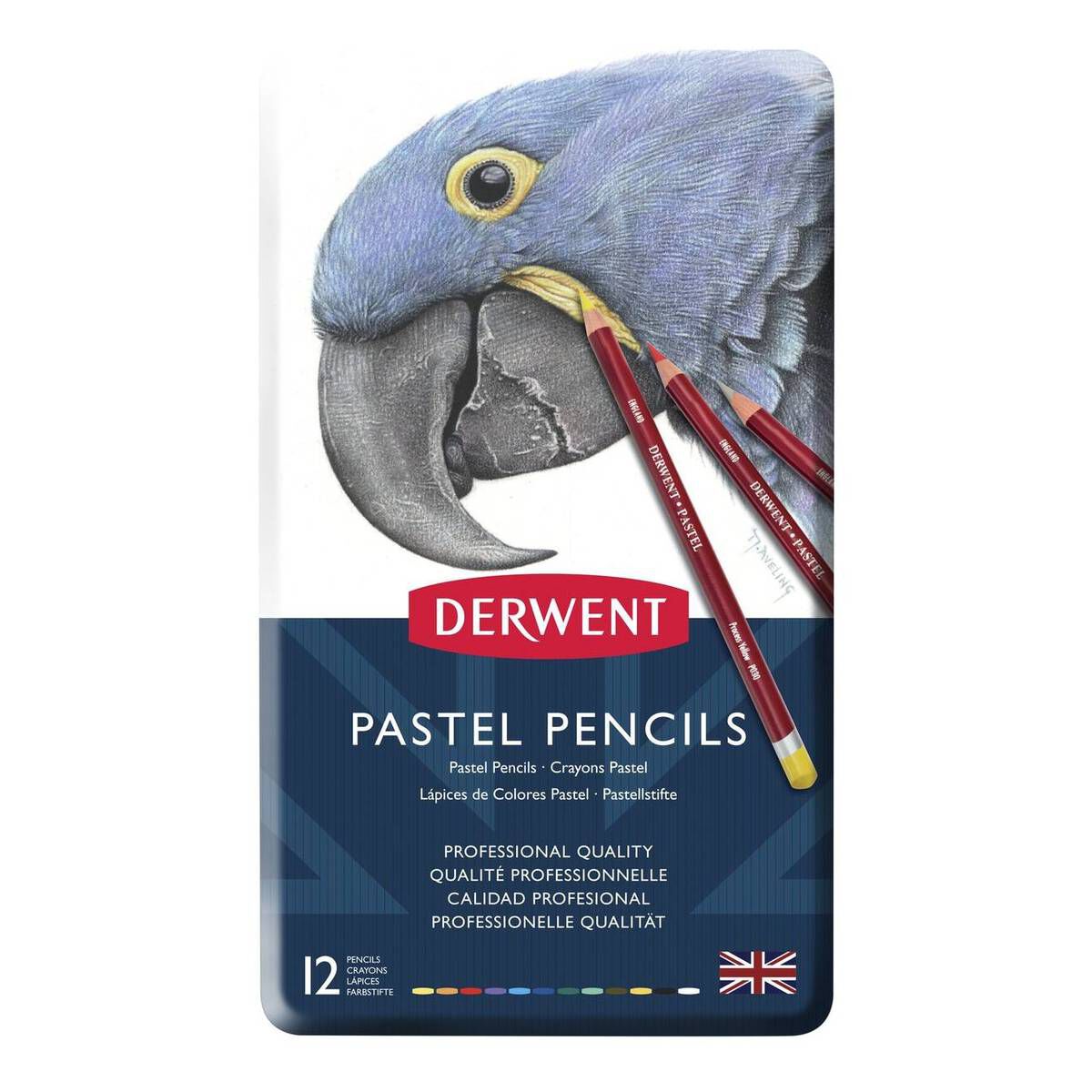 Derwent Pastel Pencils 12 Pack Hobbycraft