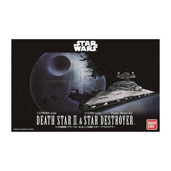 Revell Bandai Death Star II and Star Destroyer Model Kit