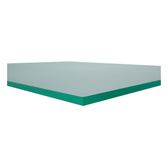 Glowforge Proofgrade Transparent Green Thick Acrylic 12 x 20 Inches image number 2