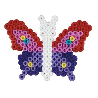 Hama Butterfly and Flower Beads Set 1100 Pieces image number 2