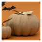 Mache Pumpkin with Leaves 26cm image number 3