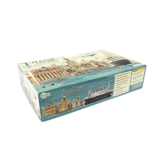 Suyata Titanic Port Scene and Vehicle Model Kit image number 7