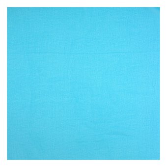 Turquoise Crepe Georgette Fabric by the Metre