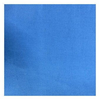 Blue Lightweight Drill Fabric by the Metre