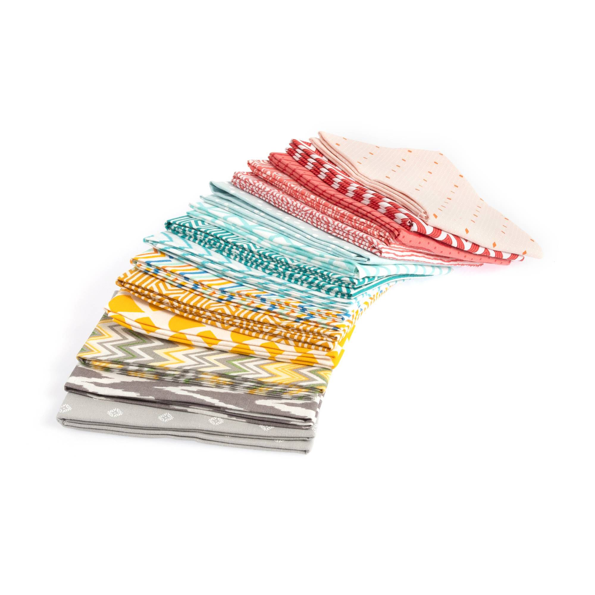 Patterned Cotton Fat Quarters 15 Pack Hobbycraft