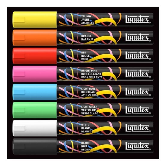 Liquitex Essential Markers 2mm 8 Pack image number 3