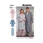 Simplicity Women's and Men's Robe  Sewing Pattern 8804 (BB XL-XXXL) image number 1