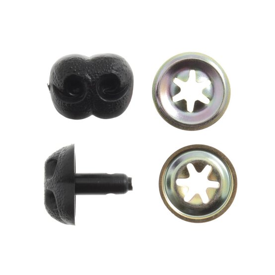 Trimits Black Toy Nose 18mm 4 Pack image number 1