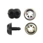 Trimits Black Toy Nose 18mm 4 Pack image number 1