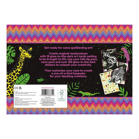 Glow-in-the-Dark Animals Activity Case image number 2