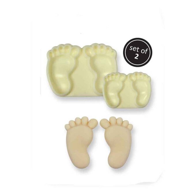 JEM Easy Pops Baby Feet Silicone Mould image number 1