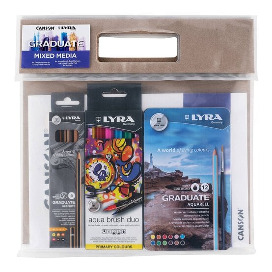 Lyra Graduate Mixed Media Set A4 image number 1