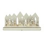 Light-Up Wooden Christmas Village Scene image number 3