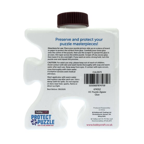 Protect-a-Puzzle Jigsaw Glue 236ml image number 4