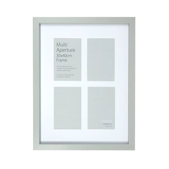 Grey Multi Aperture Frame 30cm x 40cm