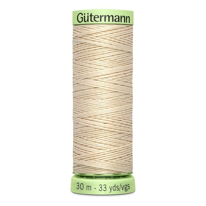 Gutermann Beige Top Stitch Thread 30m (169) image number 1