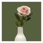 Pink and White Rose Stem 45cm image number 2