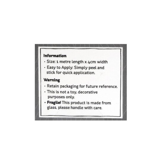 Rainbow Mosaic Mirror Roll 1m image number 5