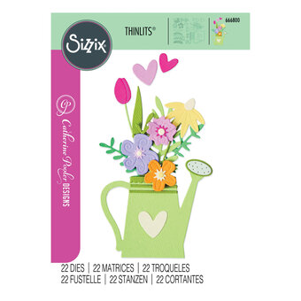 Sizzix Thinlits Sprinkled With Love Die Set 22 Pieces