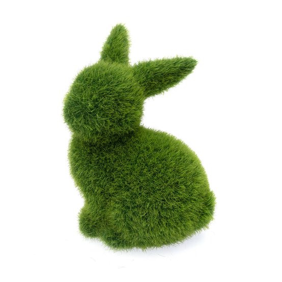 Faux Grass Bunny 10cm image number 3