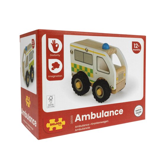 Bigjigs Mini Ambulance image number 6