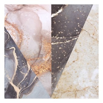 Marble Paper Pad 6 x 6 Inches 24 Pack