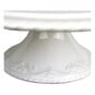 Glazed White Cake Stand 9 Inches image number 2