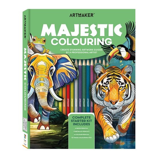 Artmaker Majestic Colouring Kit image number 1