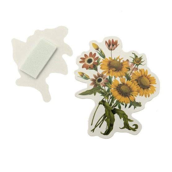 Vintage Flower Card Toppers 8 Pack image number 3