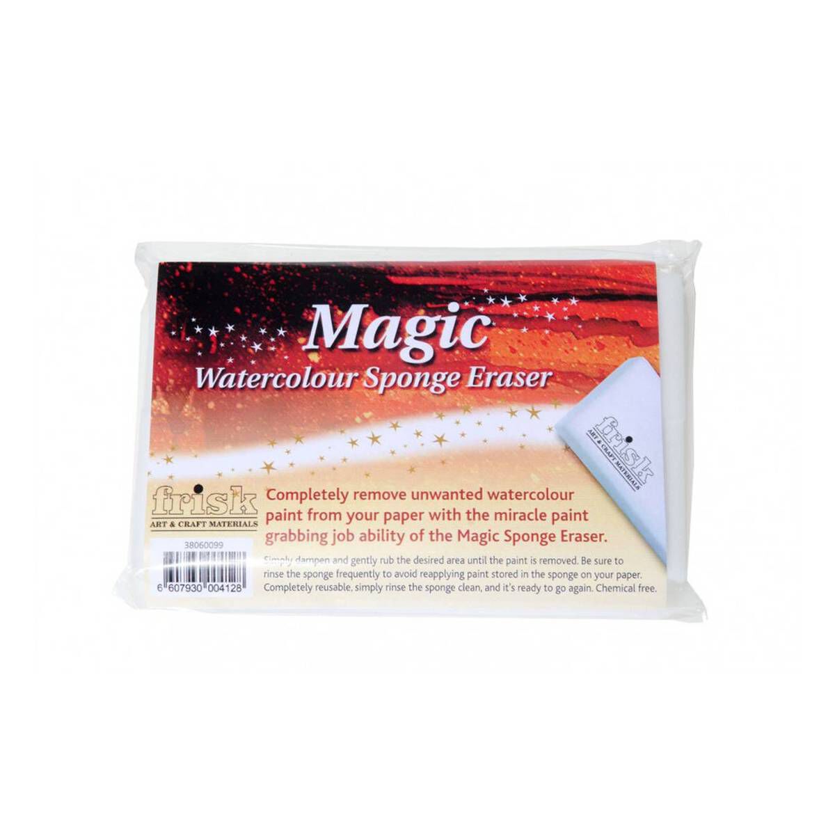 Frisk Magic Watercolour Erasers 4 Pack Hobbycraft