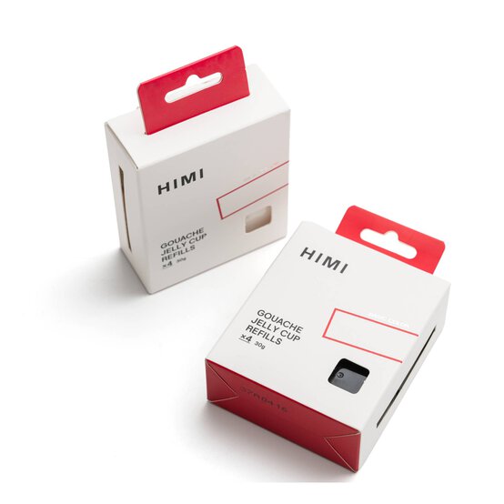 HIMI Black Jelly Cup Gouache Refill 4 Pack image number 3