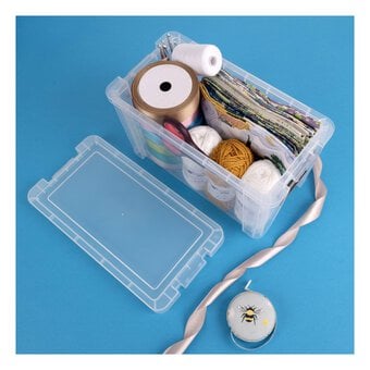 Whitefurze Allstore 2.6 Litre Clear Storage Box  image number 3