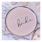 Ginger Ray Pink and Black Team Bride Paper Plates 8 Pack image number 3