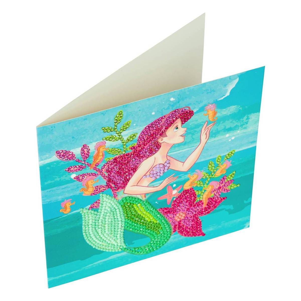 Disney Ariel Crystal Art Card Kit | Hobbycraft