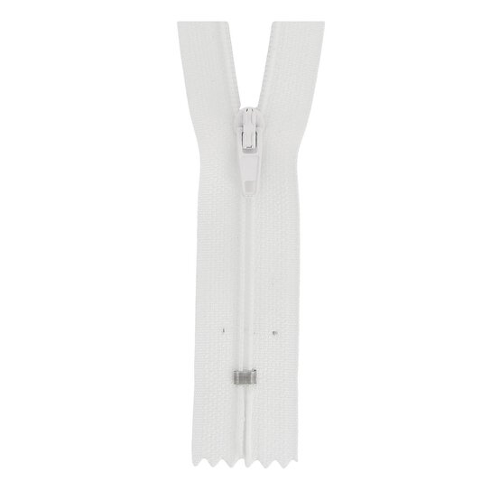 Milward White Nylon Dress and Skirt Zip 18cm image number 1